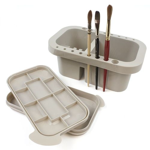 Image of Jakar Brush Tub with Palette Lid