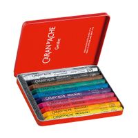 Caran d'Ache Neocolor I Wax Pastels Metal Tin Sets