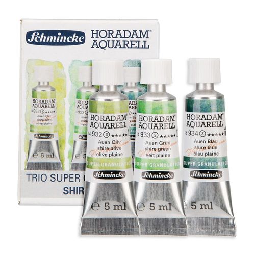 Image of Schmincke Horadam Aquarell Super Granulating Shire Set 3 x 5ml