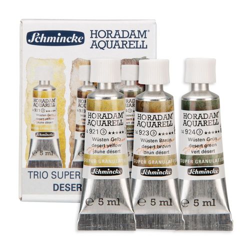 Image of Schmincke Horadam Aquarell Super Granulating Desert Set 3 x 5ml