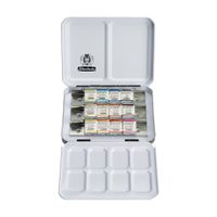 Schmincke Horadam Aquarell Watercolour Felix Scheinberger Edition 12 Half Pan Tin Set