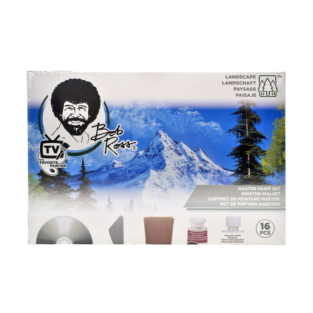 Bob Ross Master Paint Set buy 16 Piece Art Painter Hobby