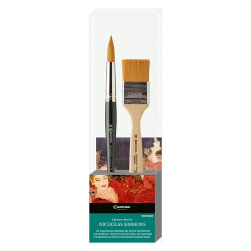 Image of Escoda Nicholas Simmons Brush Set No 2