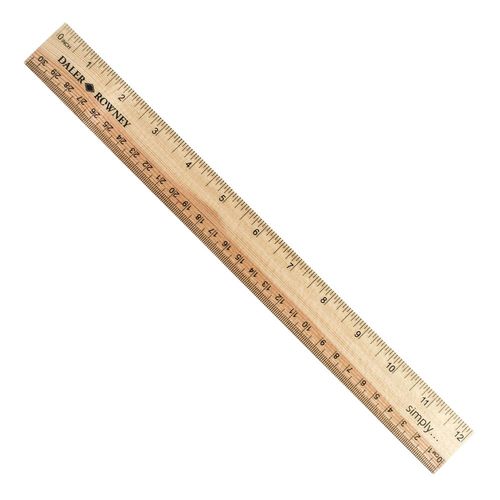 Image of Daler Rowney Simply Wooden Ruler