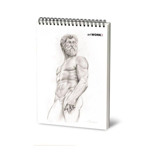 Image of Stifflex Artwork Spiral Bound Sketch Pad Zazza