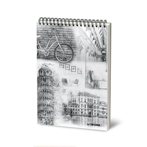 Image of Stifflex Artwork Spiral Bound Sketch Pad Composition 2