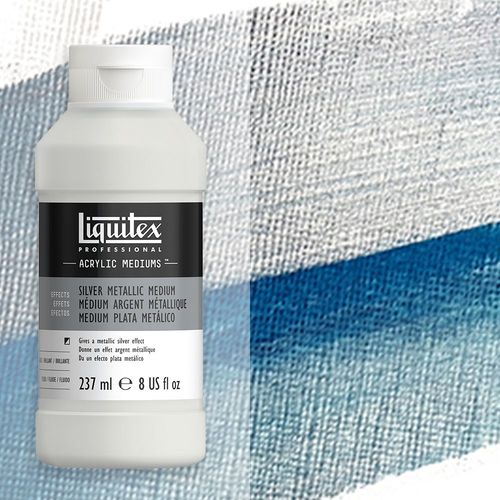 Liquitex Professional Silver Metallic Medium | Bromleys Art Supplies