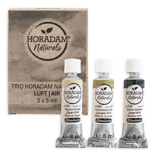 Image of Schmincke Horadam Naturals Watercolour Paint Air Trio Set 3 x 5ml