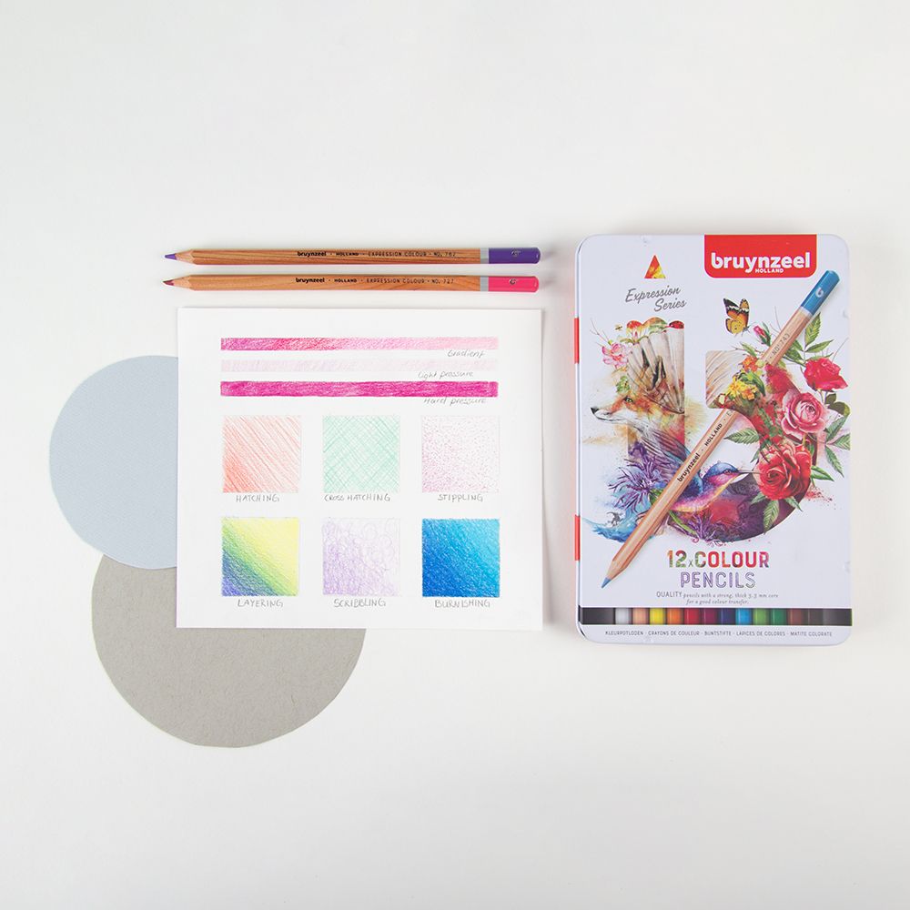 Bruynzeel Expression Colour Pencil Tins | Bromleys Art Supplies