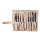 Thumbnail 2 of Winsor & Newton Professional Watercolour Synthetic Brush Roll 8 Piece Set