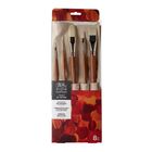Thumbnail 1 of Winsor & Newton Artists Oil Synthetic Hog Brush Roll 8 Piece Set