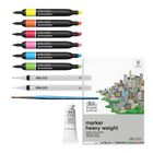 Thumbnail 2 of Winsor & Newton Mixed Media Illustration 11 Piece Set