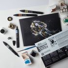 Thumbnail 9 of Winsor & Newton Mixed Media Metallic 10 Piece Set
