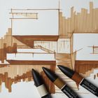 Thumbnail 5 of Winsor & Newton Promarker 3 Brown Tones Set