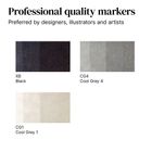 Thumbnail 3 of Winsor & Newton Promarker 3 Grey Tones Set