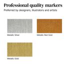 Thumbnail 3 of Winsor & Newton Promarker 3 Metallic Colours Set
