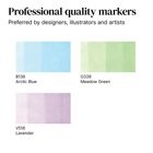 Thumbnail 3 of Winsor & Newton Promarker 3 Pastel Tones Set 1