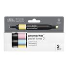 Thumbnail 2 of Winsor & Newton Promarker 3 Pastel Tones Set 2