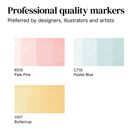Thumbnail 3 of Winsor & Newton Promarker 3 Pastel Tones Set 2