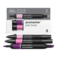 Winsor & Newton Promarker 3 Pink Tones Set
