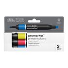 Thumbnail 2 of Winsor & Newton Promarker 3 Primary Colours Set
