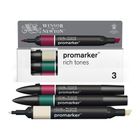 Thumbnail 1 of Winsor & Newton Promarker 3 Rich Tones Set