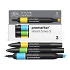 Thumbnail 1 of Winsor & Newton Promarker 3 Vibrant Tones Set 2