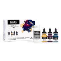 Liquitex Professional Acrylic Ink Pouring Set - Deep Colours