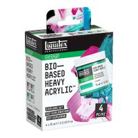 Liquitex Professional Bio-Based Heavy Acrylic 4 x 75ml Set - Explore