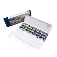 Rosa Gallery Watercolour Landscape 21 Whole Pan Tin Set