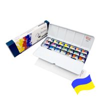 Rosa Gallery Watercolour Monopigmented Colours 21 Whole Pan Tin