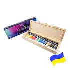 Thumbnail 1 of Rosa Gallery Watercolour Wooden Box Set 14 x 10ml Tubes