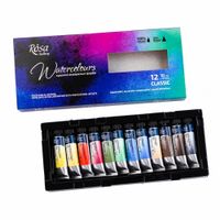 Rosa Gallery Watercolour Classic 12 x 10ml Tube Set