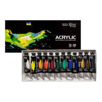 Rosa Gallery Artists Acrylic Colour 12 x 20ml Set