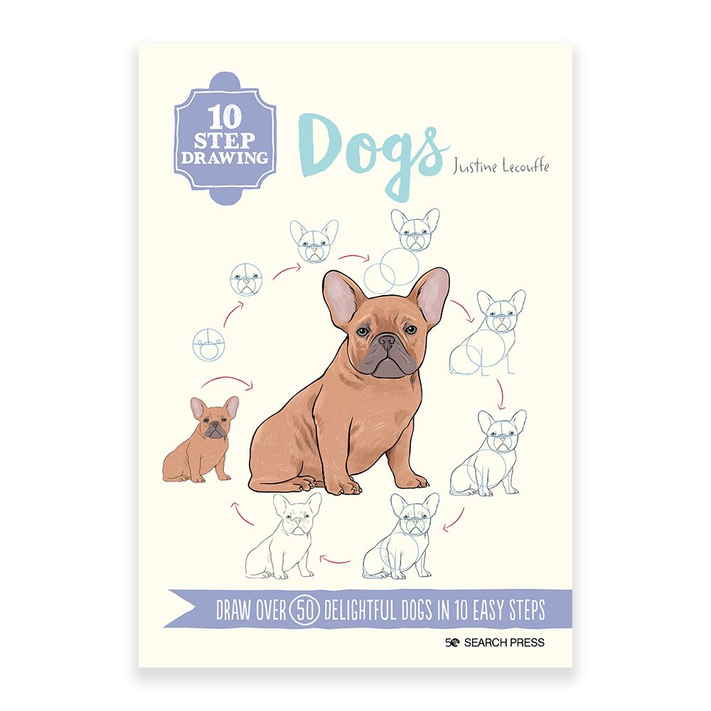 10 Step Drawing - Dogs | Bromleys Art Supplies