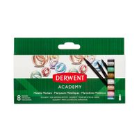 Derwent Academy Metallic Markers Set of 8