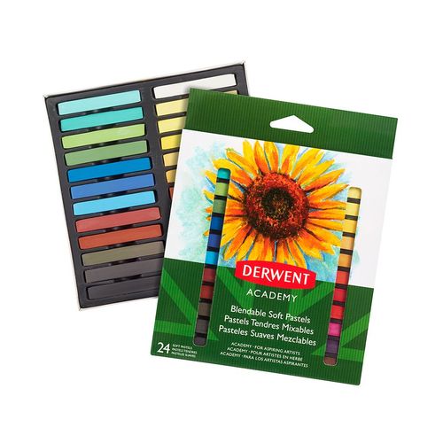 Image of Derwent Academy Soft Pastels Set of 24