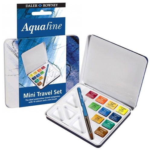 Image of Daler Rowney Aquafine Mini Travel Tin