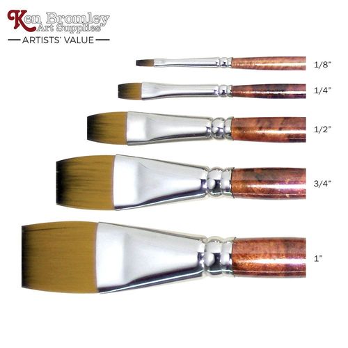 Image of Bromleys Artists' Value Flat Panache Brush