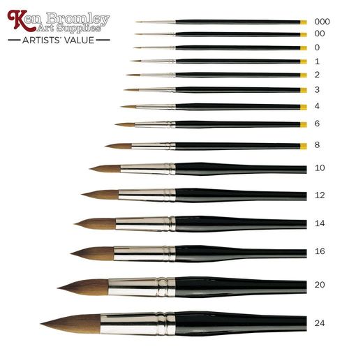 Image of Bromleys Artists' Value Round Profile Brush