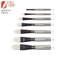 Pro Arte Bristlene Series D Synthetic Hog Filbert Brush