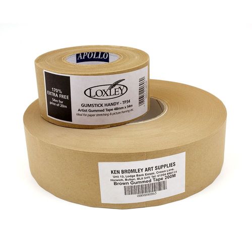 Image of Brown Gummed Paper Tape