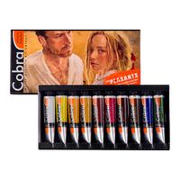 Cobra Artists Water Mixable Oil Colour The Peasants Portrait 10 x 40ml Set