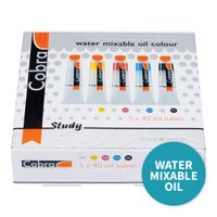 Cobra Study Water Mixable Oils Mixing Set 5 x 40ml