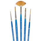 Thumbnail 2 of Winsor & Newton Cotman Brush Set (5 Brushes with Fan) Version 1