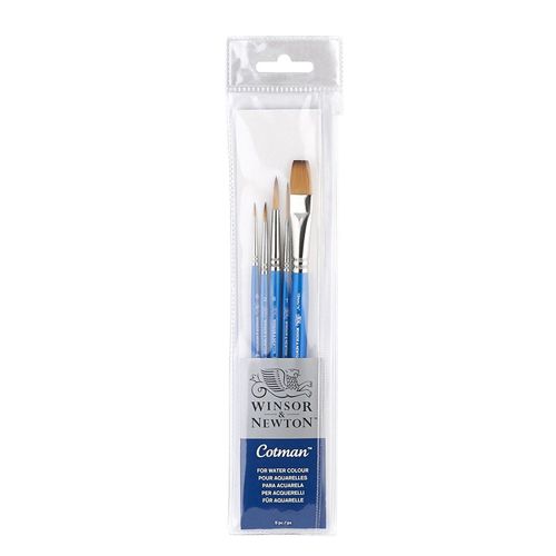 Image of Winsor & Newton Cotman Brush Set (5 Brushes) Version 2