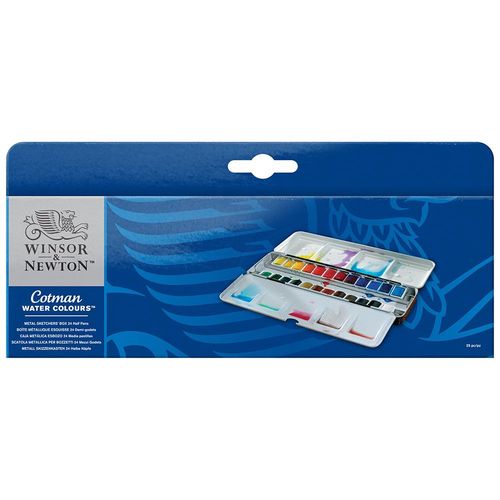 Image of Winsor & Newton Cotman Metal Sketchers' Box