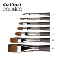 Da Vinci Colineo Oil Series 1821 Synthetic Sable Flat Brush