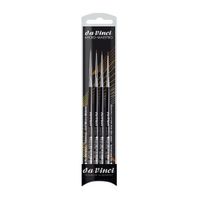 Da Vinci Micro Maestro Set of 4 Miniature Sable Brushes