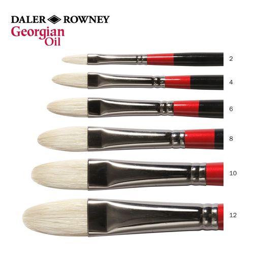 Image of Daler Rowney Georgian Filbert Brush